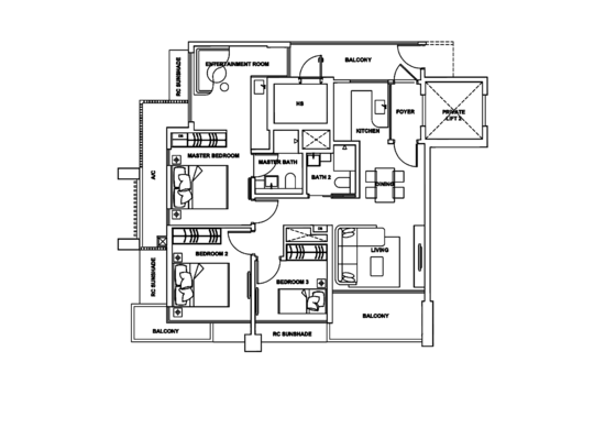 Onze @ Tanjong Pagar - Floor Plan