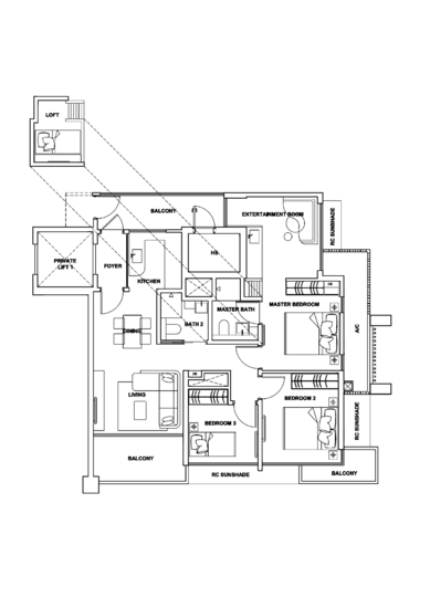 Onze @ Tanjong Pagar - Floor Plan