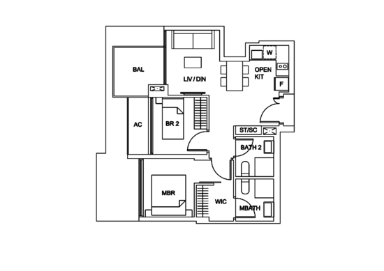 Sky Vue - Floor Plan