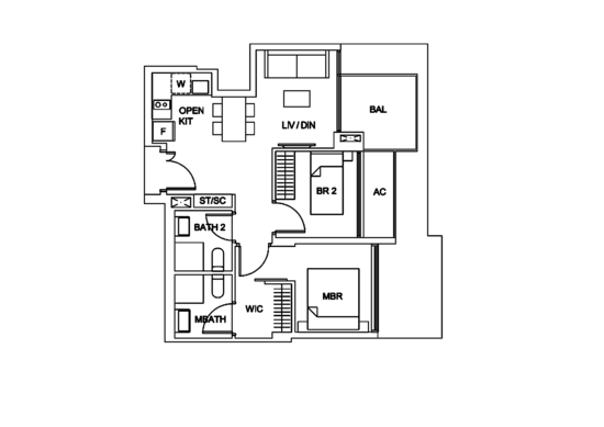 Sky Vue - Floor Plan