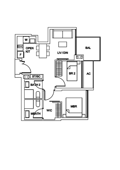 Sky Vue - Floor Plan