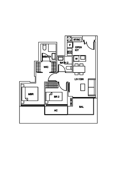 Sky Vue - Floor Plan