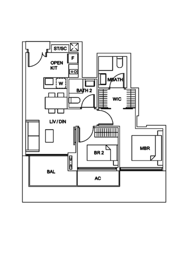 Sky Vue - Floor Plan