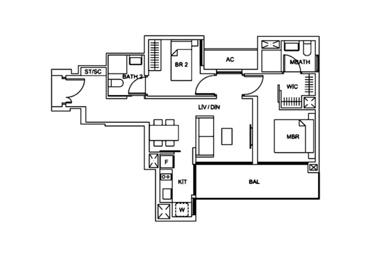 Sky Vue - Floor Plan