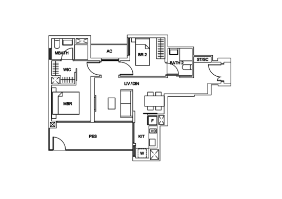 Sky Vue - Floor Plan