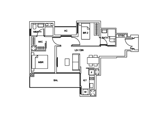 Sky Vue - Floor Plan