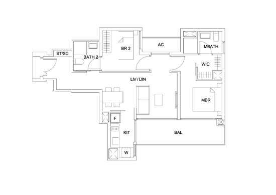 Sky Vue - Floor Plan