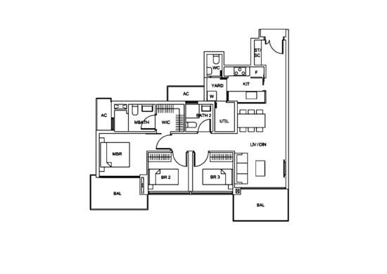 Sky Vue - Floor Plan