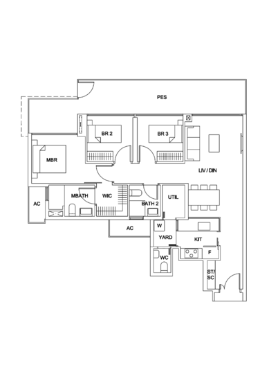 Sky Vue - Floor Plan