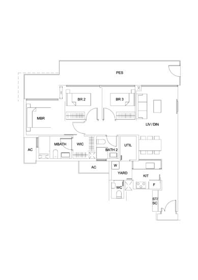 Sky Vue - Floor Plan