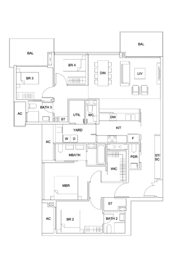 Sky Vue - Floor Plan