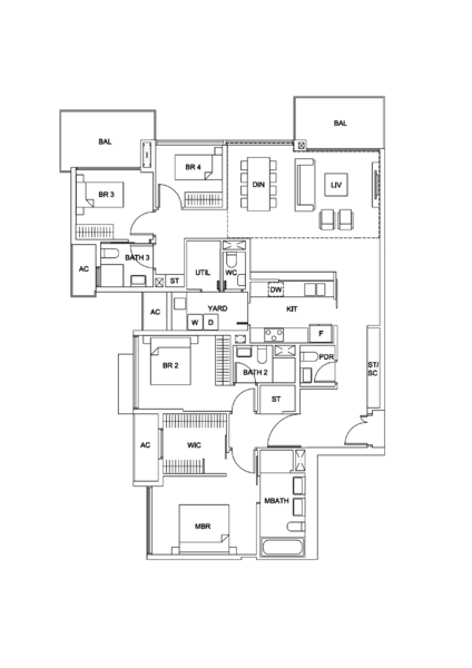 Sky Vue, 3 Bishan Street 15, 4 Bedrooms, 2,282 sqft, Condominium For Sale, by Ken Leong, 500209252 - PropertyGuru.com.sg