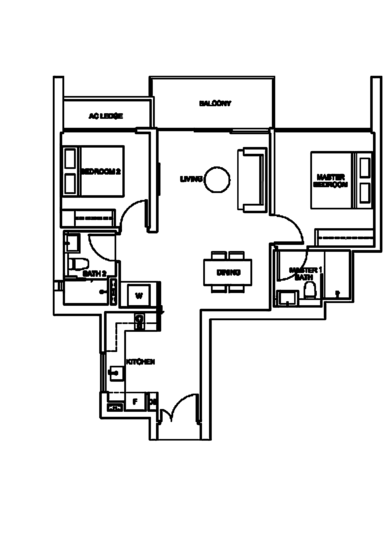 The Venue Residences and Shoppes - Floor Plan