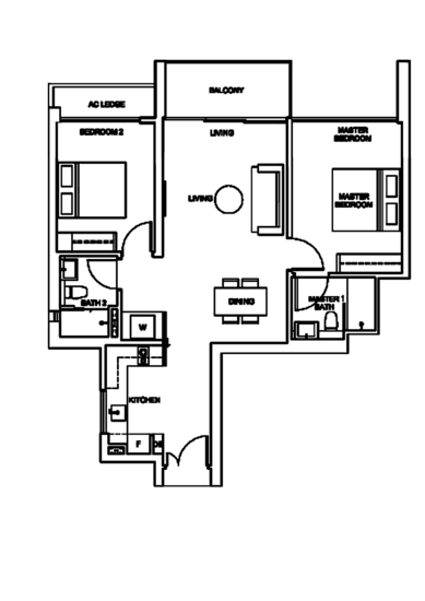 The Venue Residences and Shoppes - Floor Plan
