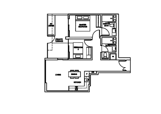 The Venue Residences and Shoppes - Floor Plan