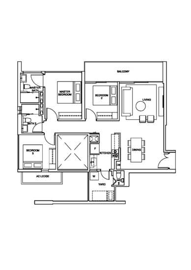 The Venue Residences and Shoppes - Floor Plan