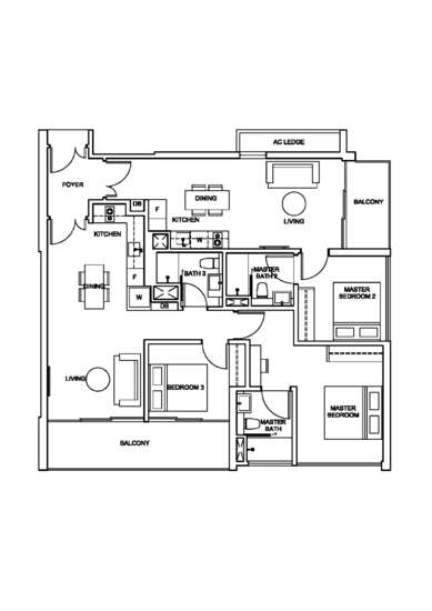 The Venue Residences and Shoppes - Floor Plan