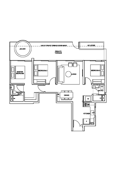 The Venue Residences and Shoppes - Floor Plan