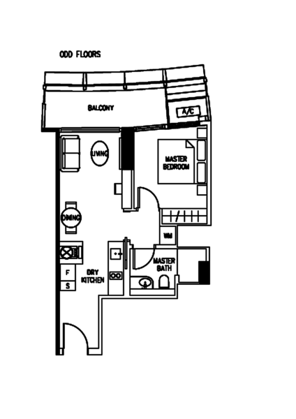 DUO Residences, 1 Fraser Street, 1 Bedroom, 614 sqft, Apartment For Rent, by Connie Chai, 21326896 - PropertyGuru.com.sg