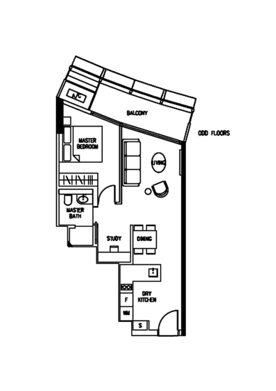 DUO Residences - Floor Plan