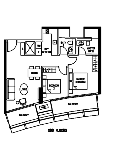 DUO Residences - Floor Plan