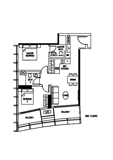 DUO Residences - Floor Plan