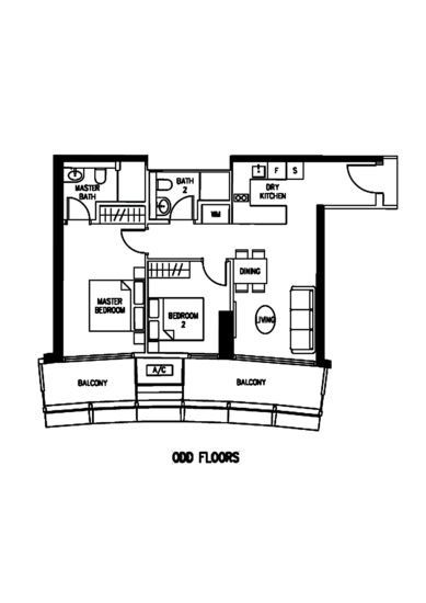 DUO Residences - Floor Plan
