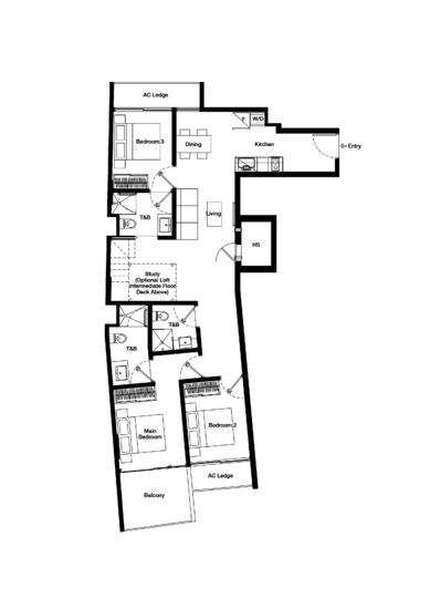 Ritz @ Farrer - Floor Plan