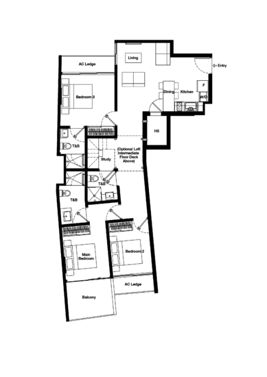 Ritz @ Farrer - Floor Plan
