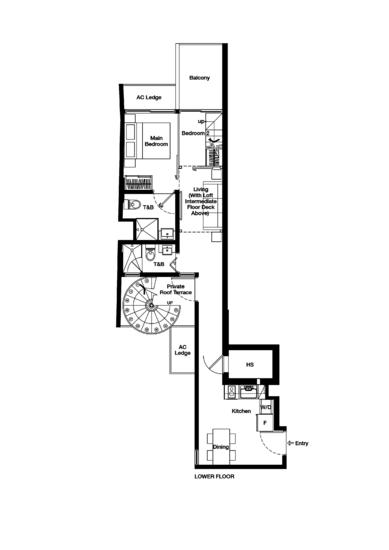 Ritz @ Farrer - Floor Plan