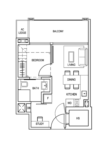 The Creek @ Bukit - Floor Plan