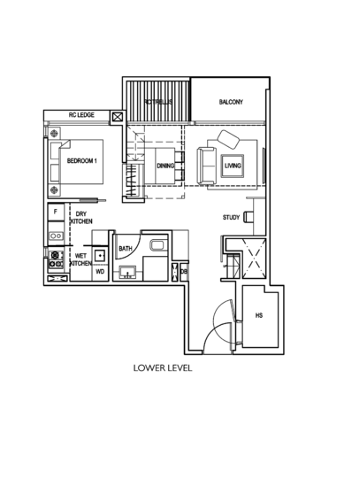 The Creek @ Bukit - Floor Plan