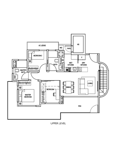 The Creek @ Bukit - Floor Plan