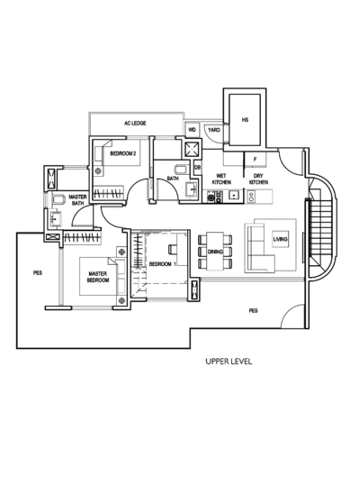The Creek @ Bukit - Floor Plan