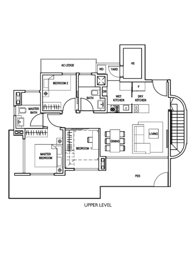 The Creek @ Bukit - Floor Plan
