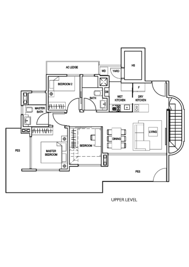 The Creek @ Bukit - Floor Plan