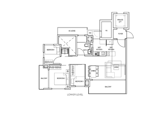 The Creek @ Bukit - Floor Plan
