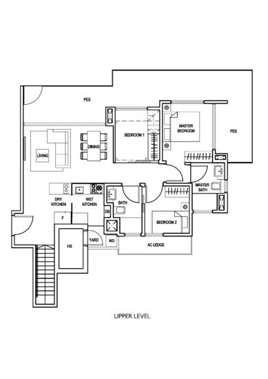 The Creek @ Bukit - Floor Plan