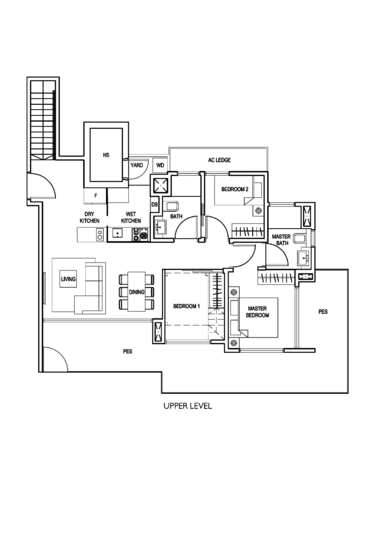 The Creek @ Bukit - Floor Plan