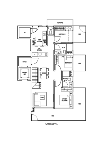 The Creek @ Bukit - Floor Plan