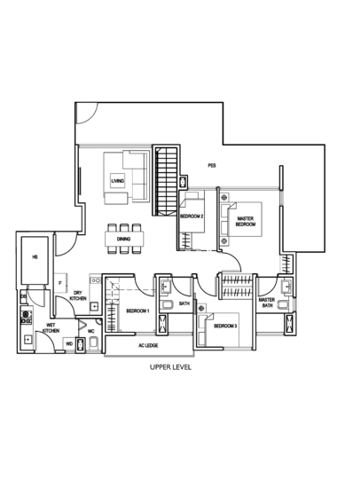 The Creek @ Bukit - Floor Plan