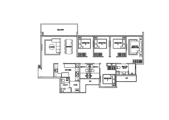 SkyPark Residences - Floor Plan