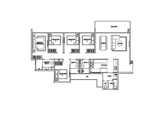 SkyPark Residences - Floor Plan
