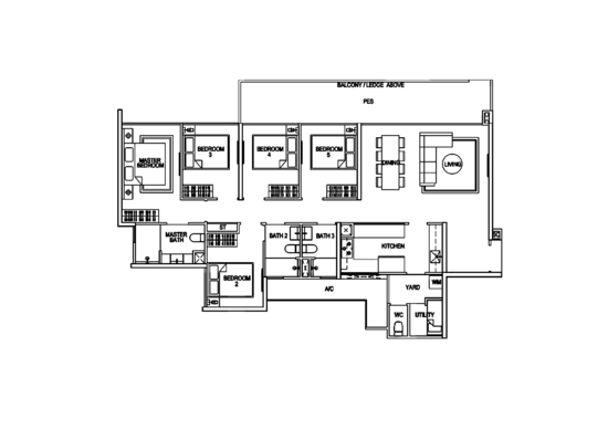 SkyPark Residences - Floor Plan