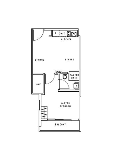 Liv on Wilkie - Floor Plan