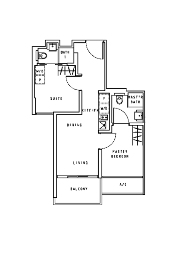 Liv on Wilkie - Floor Plan