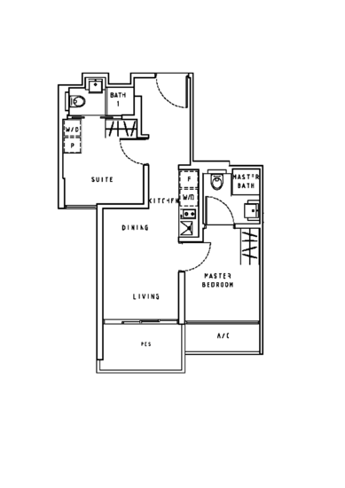 Liv on Wilkie - Floor Plan