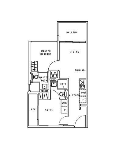 Liv on Wilkie - Floor Plan