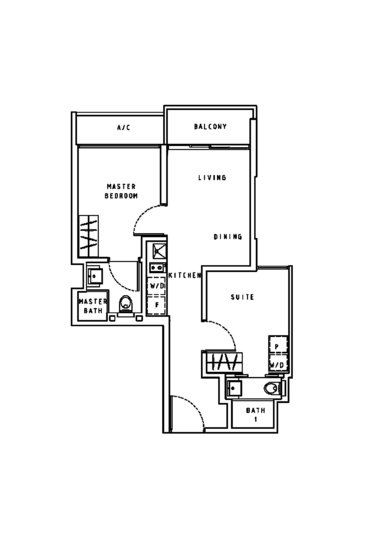 Liv on Wilkie - Floor Plan