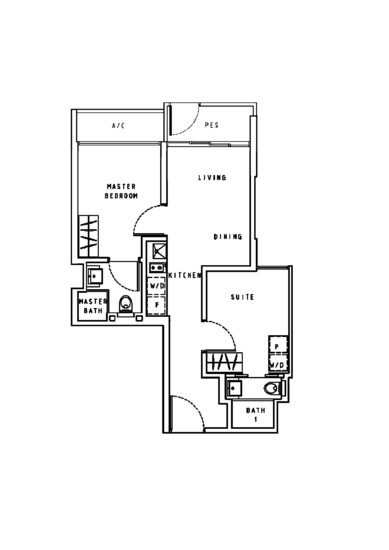 Liv on Wilkie - Floor Plan